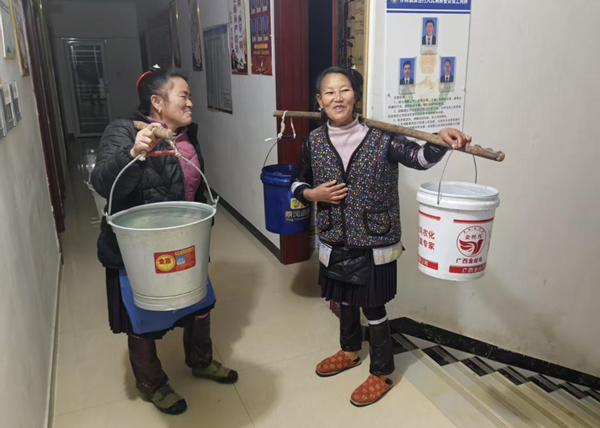 两担清水，映照干群“心连心” ——从江县领袜村驻村工作队帮扶工作侧记